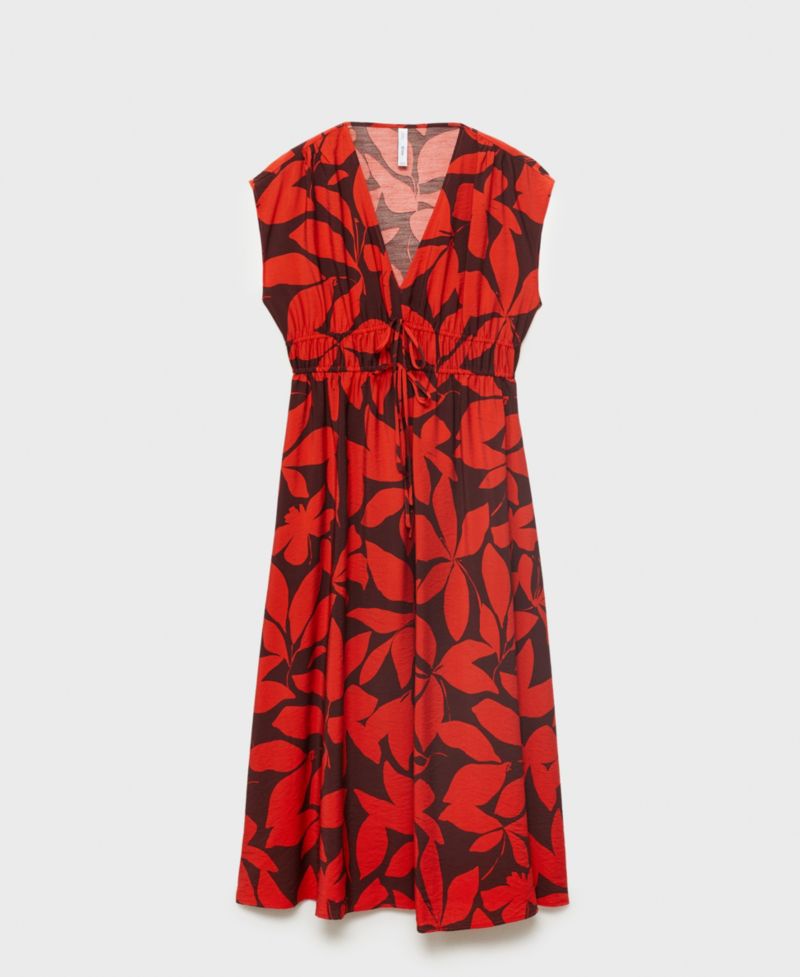 Women's Long Printed Dress