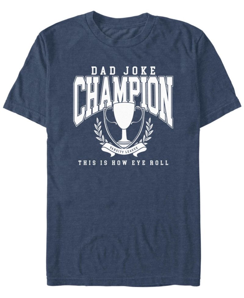 Men's Dad Joke Champion Short Sleeve T-Shirt
