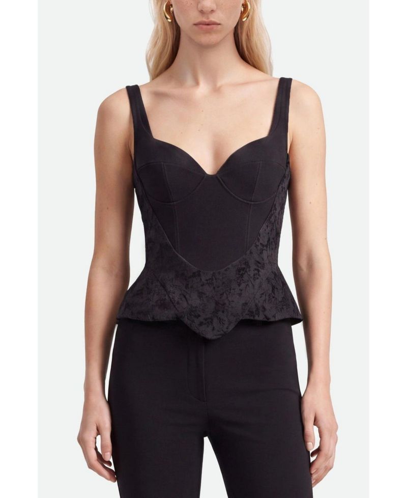 Women's Boned Sweetheart Bustier Top