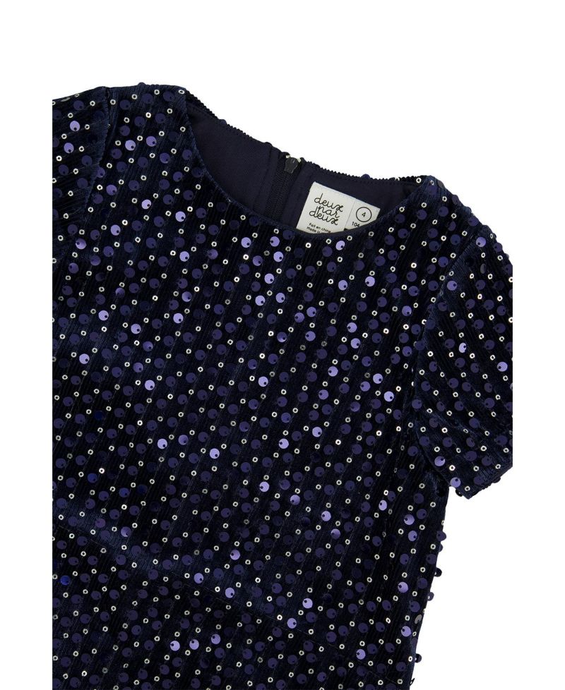 Girls (6-14) Short Sleeve A-Line Dress