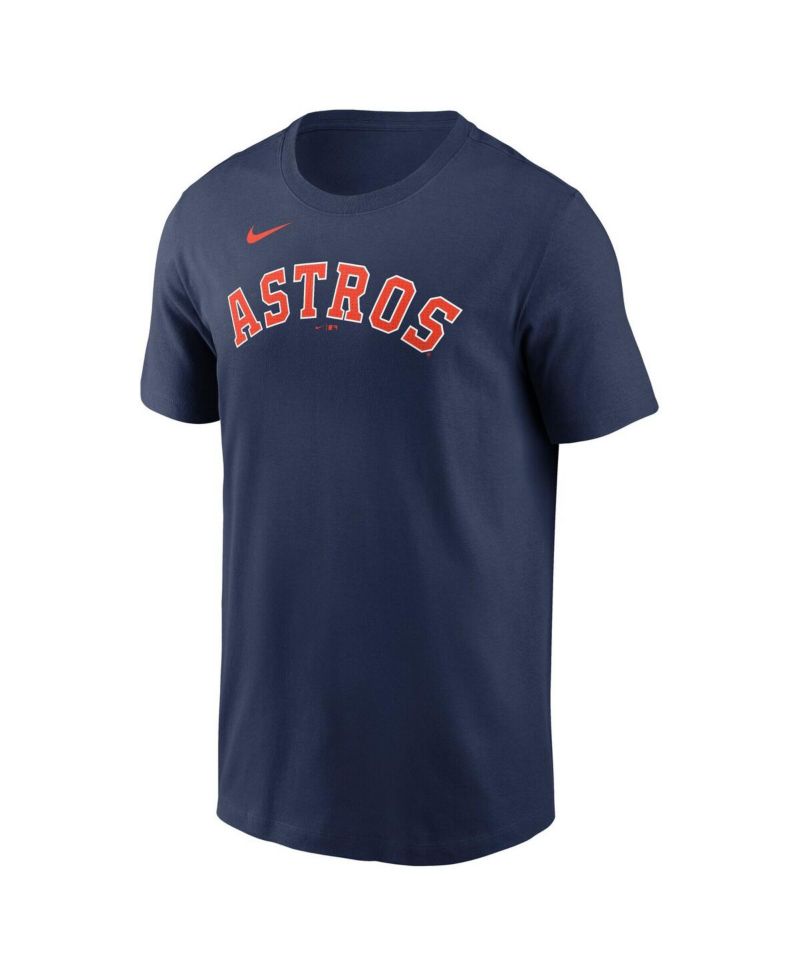Men's Cam Smith Navy Houston Astros Fuse Name & Number T-Shirt