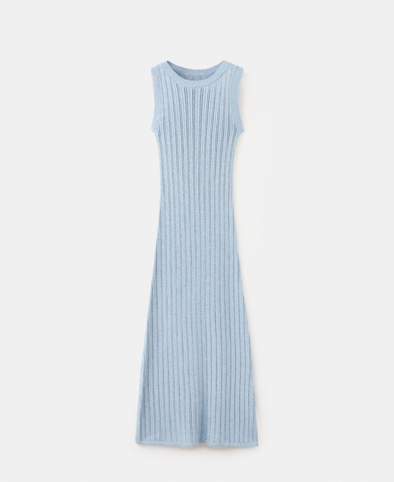 Women's Lace Design Long Knitted Dress