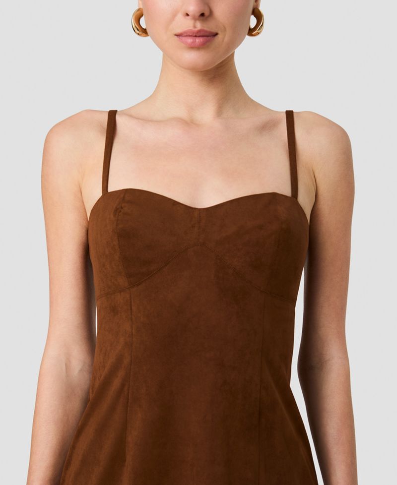 Women's Sonja Sweetheart Neck Sleeveless Midi Dress