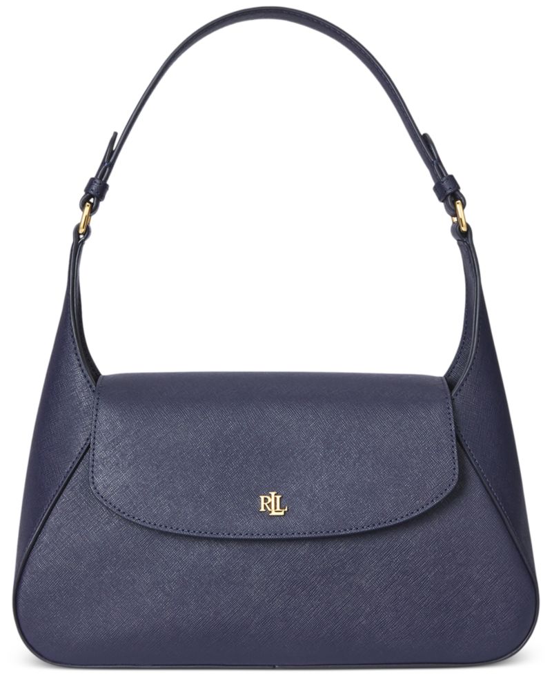 Schylar Crosshatch Leather Small Slim Shoulder Bag