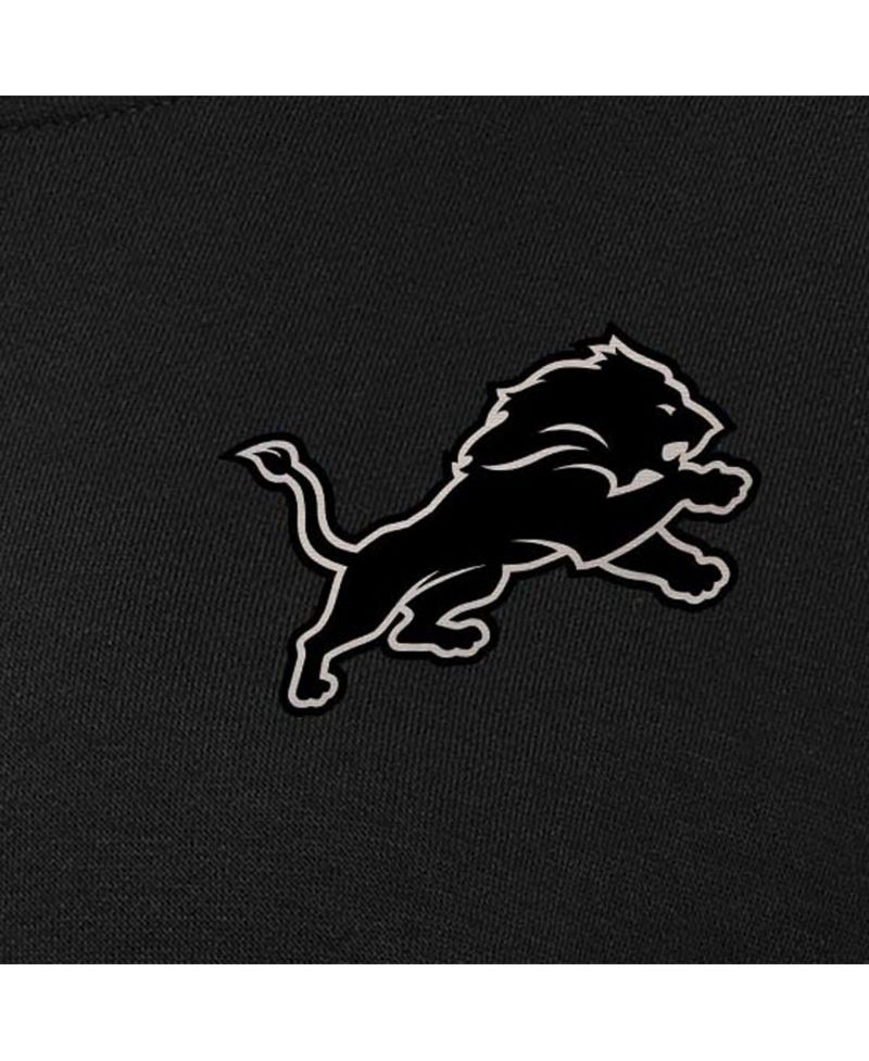 Women's Black Detroit Lions Victory Pullover Sweatshirt