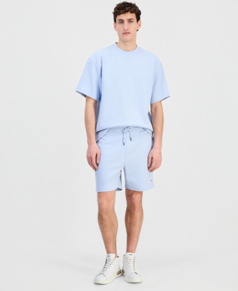Men's Waffle Jersey 7" Drawstring Shorts