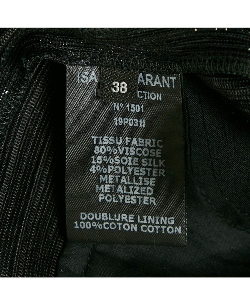 Women's Black Lurex Trousers
