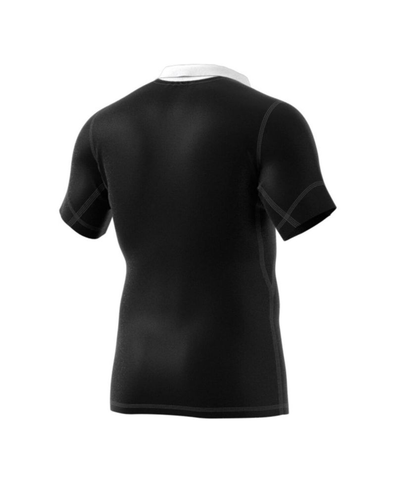 Men's Black New Zealand Rugby 2024/25 Home Authentic Jersey