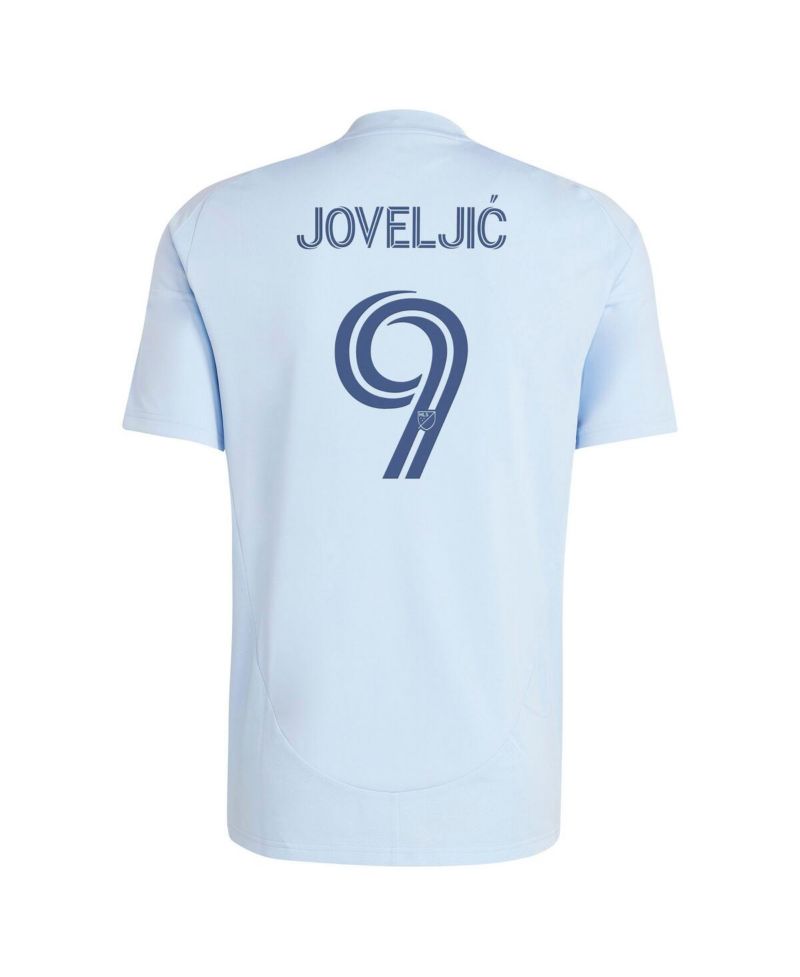 Men's Dejan Joveljic Light Blue Sporting Kansas City 2025 One KC Replica Player Jersey