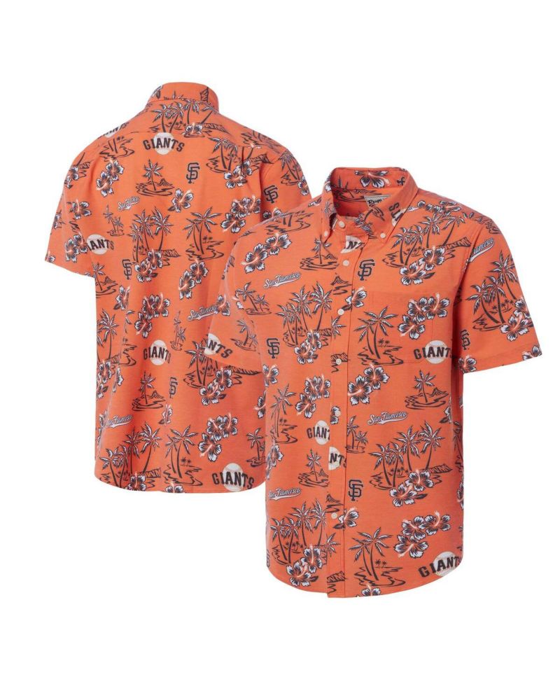 Men's Orange San Francisco Giants Kekai Button-Down Shirt