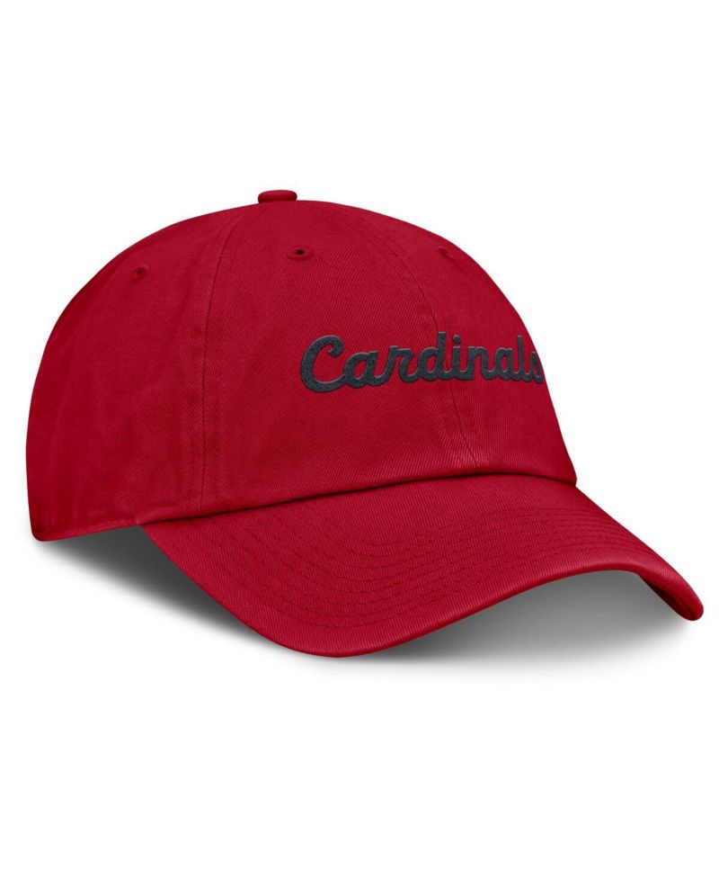 Women's Red St. Louis Cardinals Club Adjustable Hat