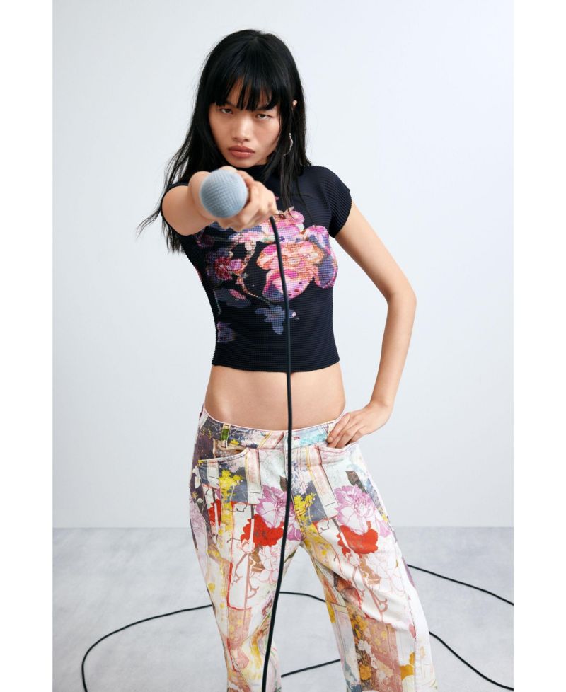 Women's Printed regular jeans
