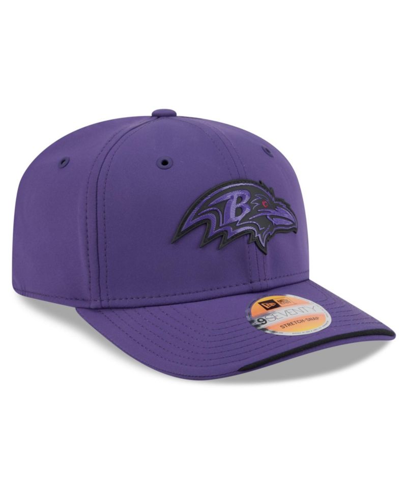 Men's Purple Baltimore Ravens 2026 Sideline 9SEVENTY Adjustable Hat
