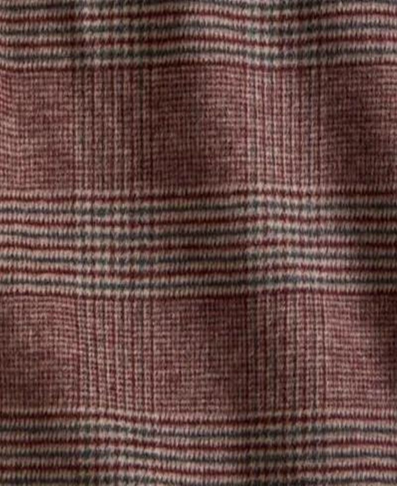 Men's Utility Wool-Blend Plaid Jacket