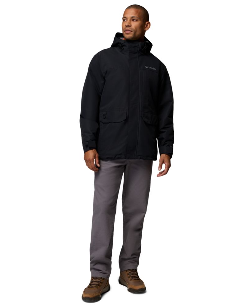 Men's Landroamer Fleece-Lined Waterproof Hooded Jacket