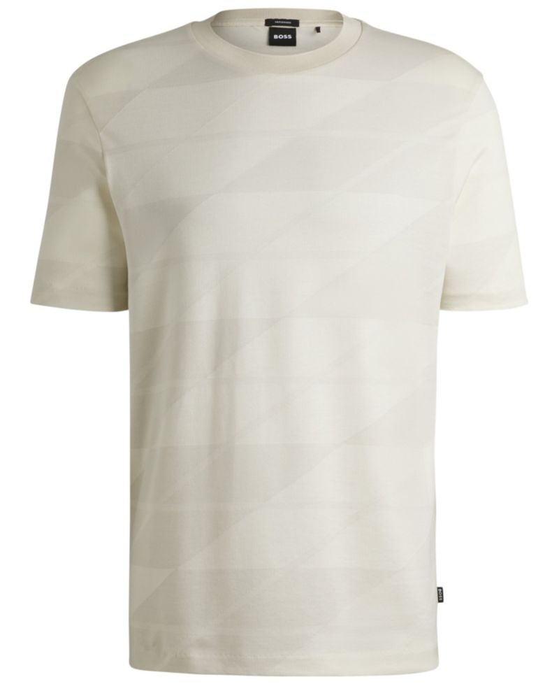 Men's Two-Tone Jacquard T-Shirt