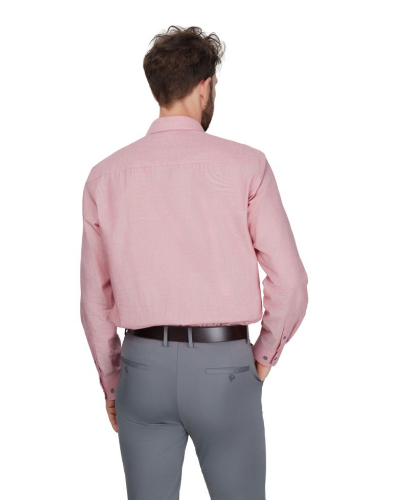 Men's Regular-Fit Solid Dress Shirt