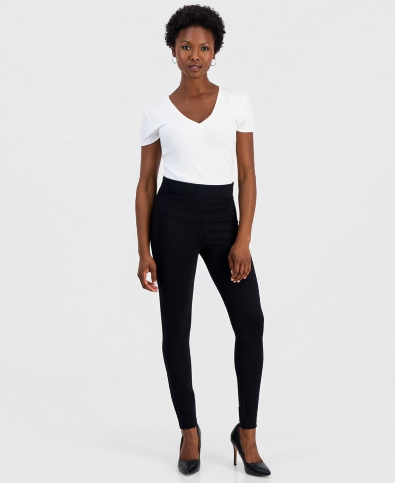Petite High-Rise Pull-On Leggings
