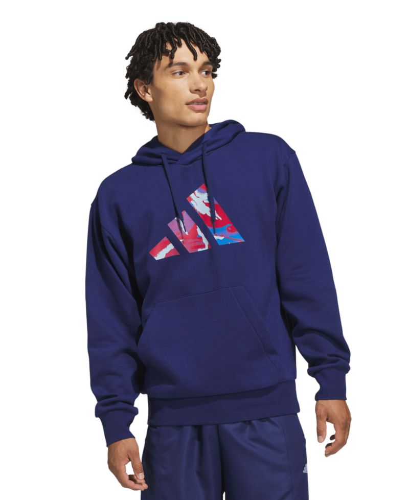 Men's Camo Big Logo Fleece Hoodie