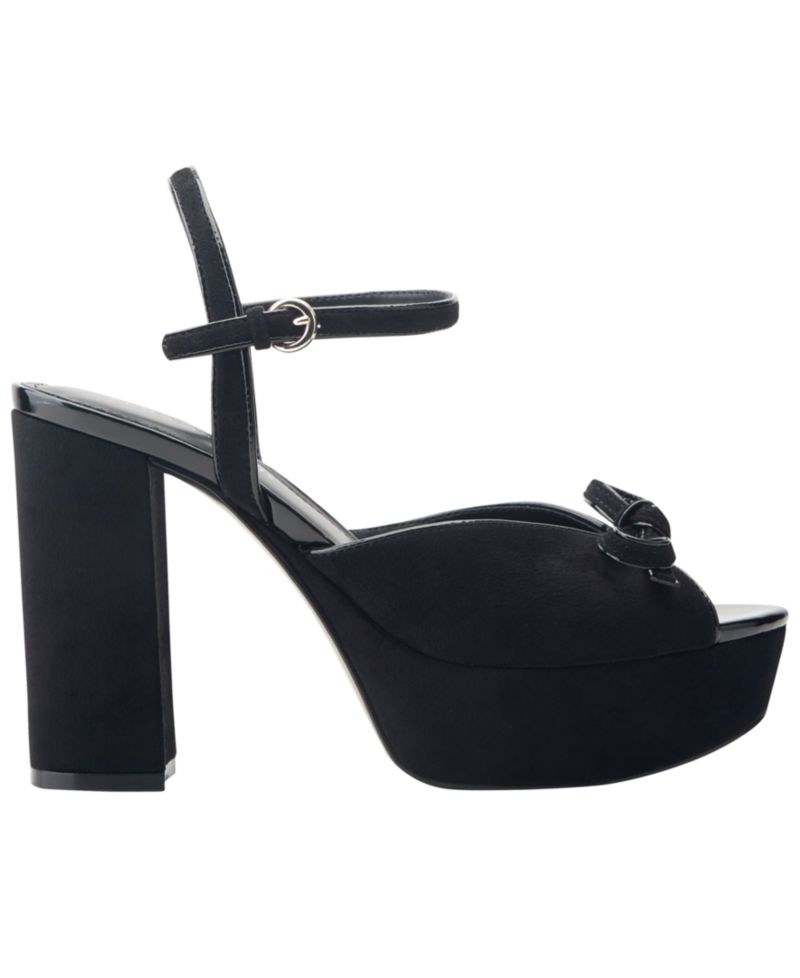 Women's Dera Peep Toe Platform High Block Heel Sandals