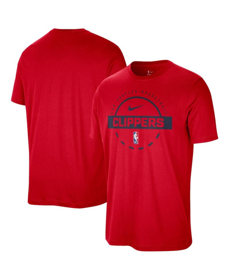 Men's Red LA Clippers Authentic Practice T-Shirt