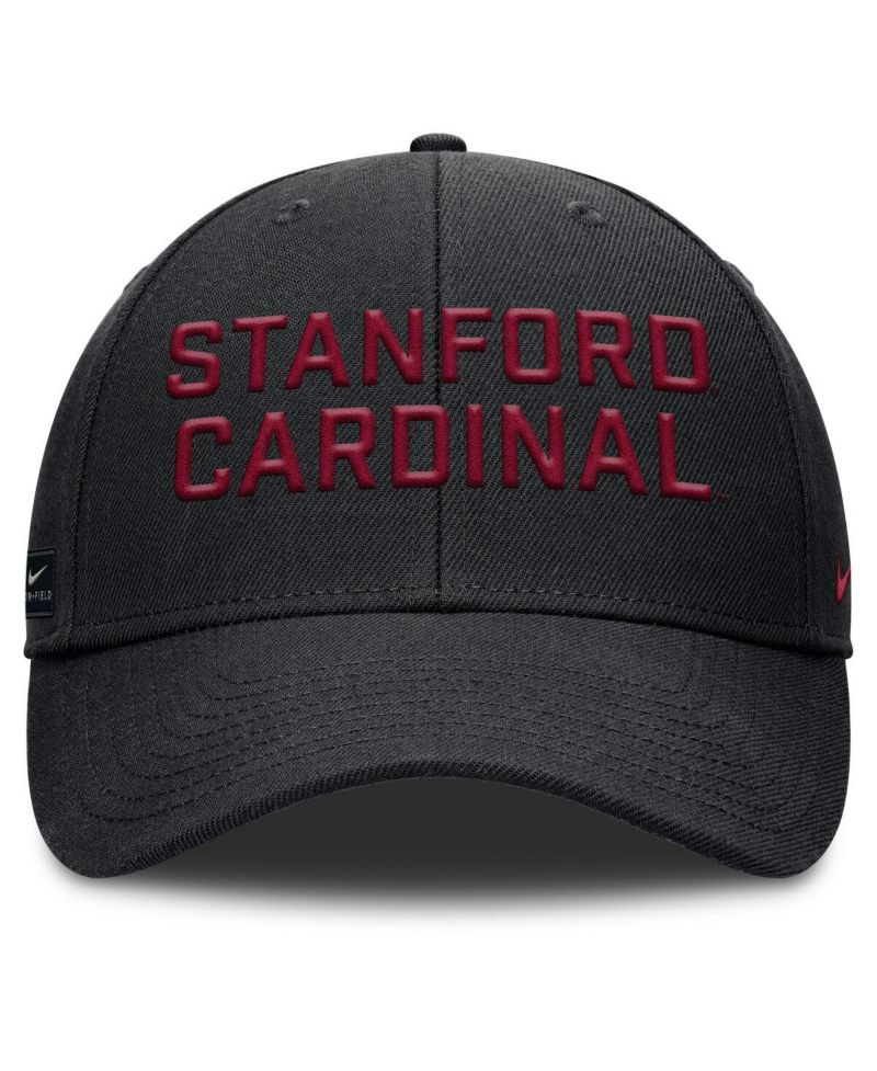 Men's Black Stanford Cardinal Rise Practice Adjustable Hat