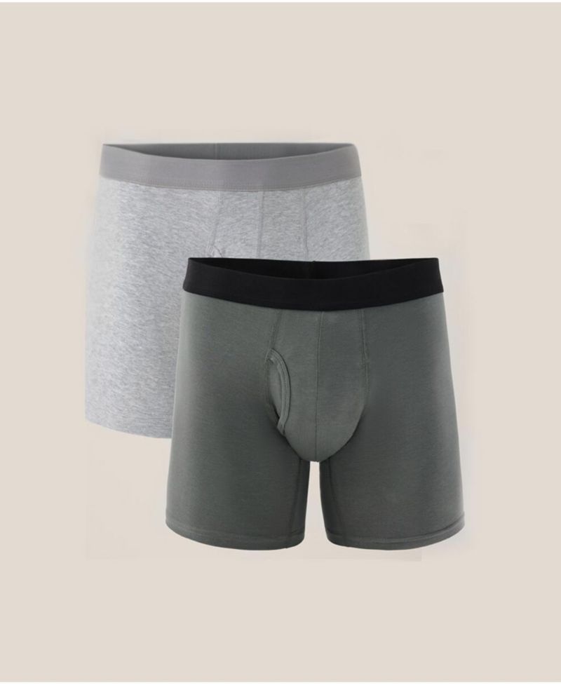 Men's Everyday Knit Boxer 4-Pack Made With Organic Cotton