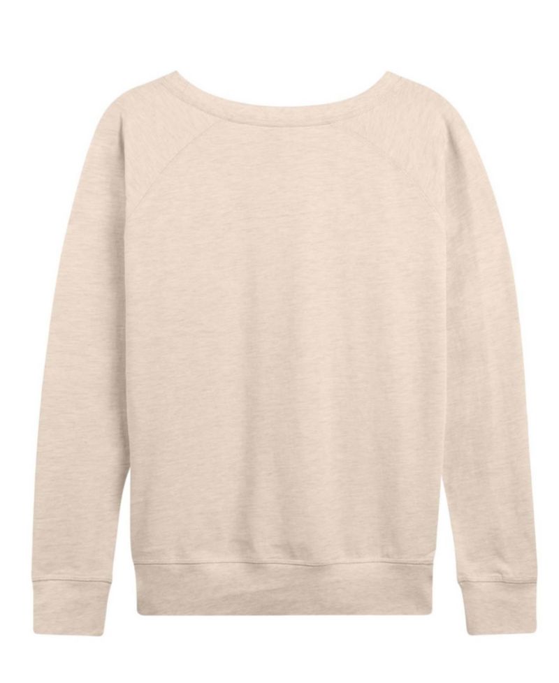 Women's Instant Message Honor The Past Create The Future French Terry Long-Sleeve T-Shirt