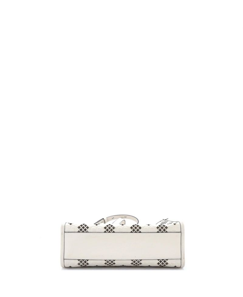 Small Convertible Tote GG Debossed Laser Cut Leather