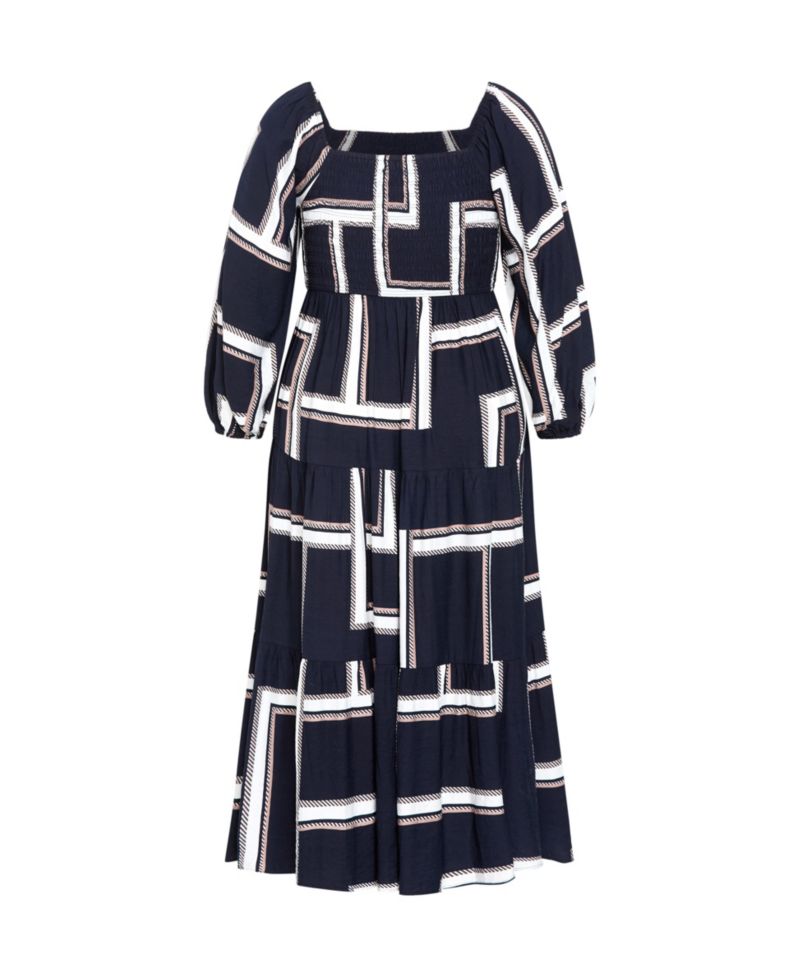 Women's Leila Print Maxi Dress