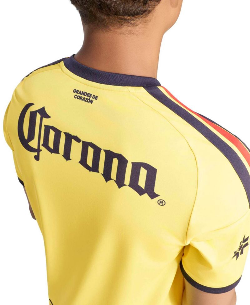 Men's Yellow Club America 2026/27 Home Replica Jersey