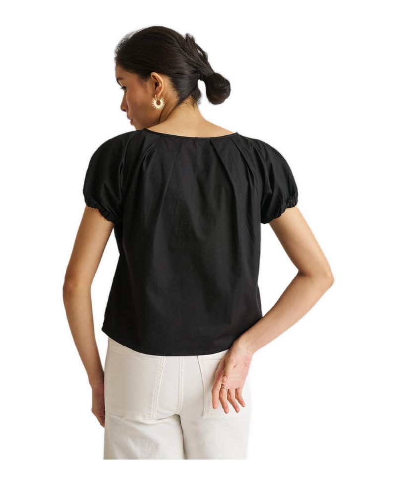 Balloon Sleeve Top