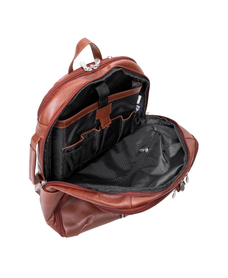 Englewood 17" Triple Compartment Laptop Tablet Weekend Backpack