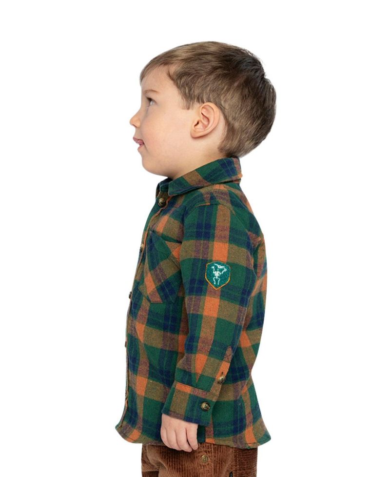 Kids & Baby Little and Big Boy 6-8 Plaid Shirt