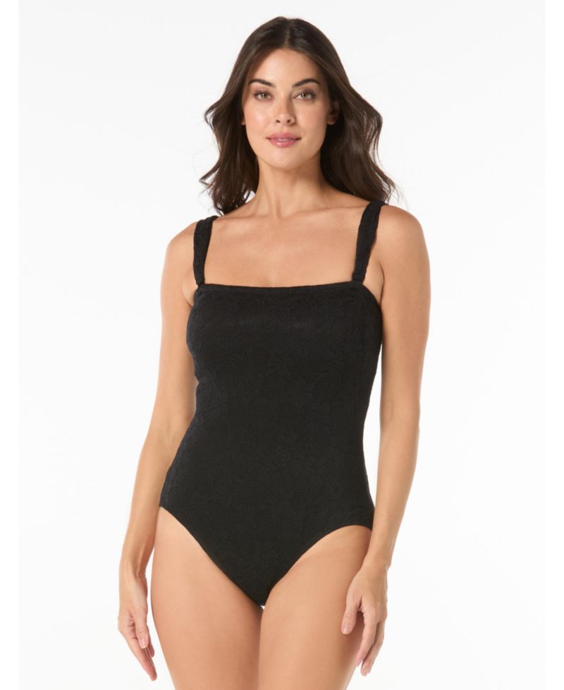 Women's Contours Galena Bandeau Neck One-Piece Swimsuit