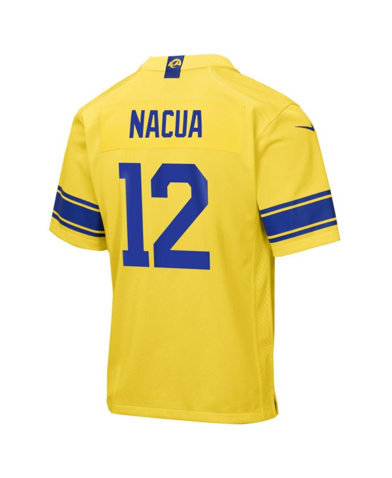 Big Boys and Girls Puka Nacua Los Angeles Rams Classic Sol Game Jersey