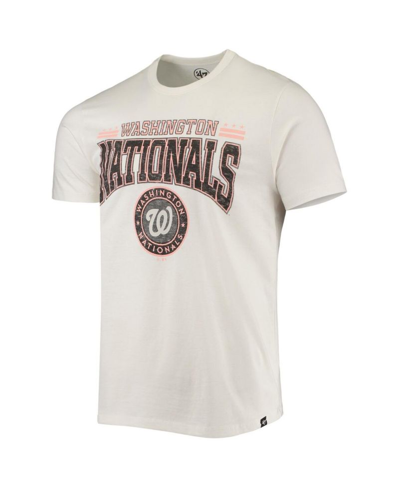 Men's '47 White Washington Nationals City Connect Elements Franklin T-shirt