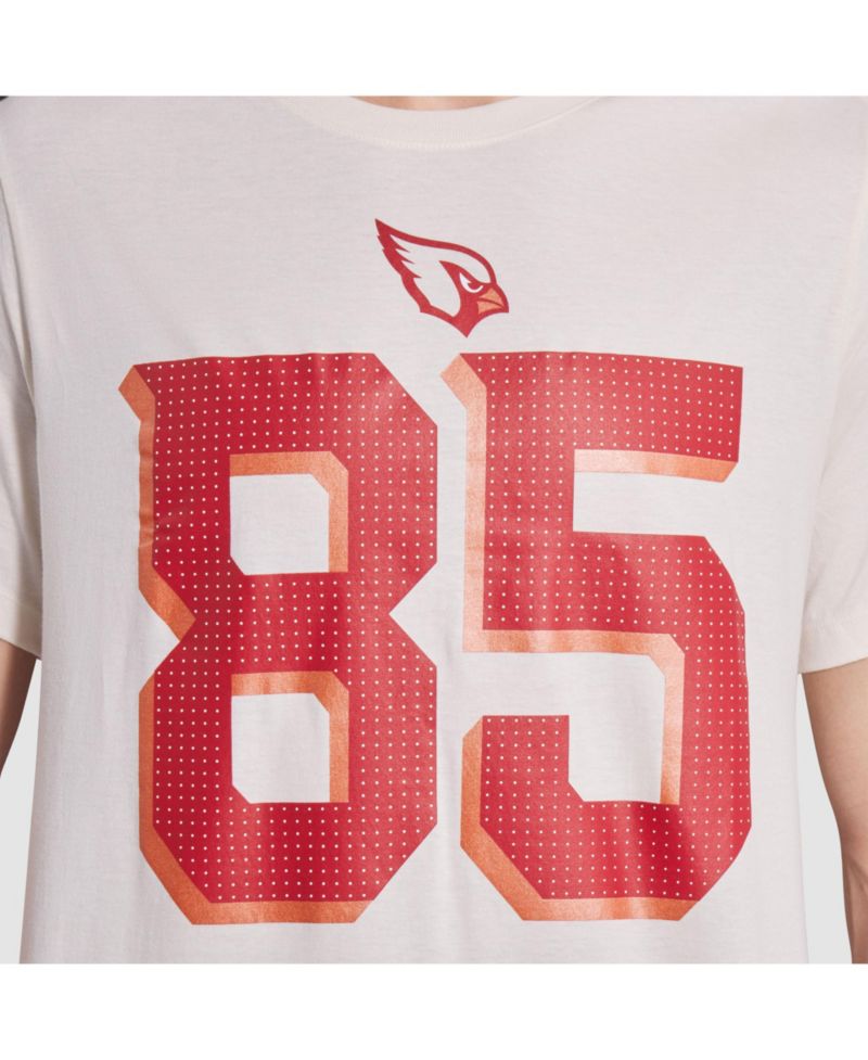 Men's Trey McBride Natural Arizona Cardinals 2025 Rivalries Collection Player Name & Number T-Shirt