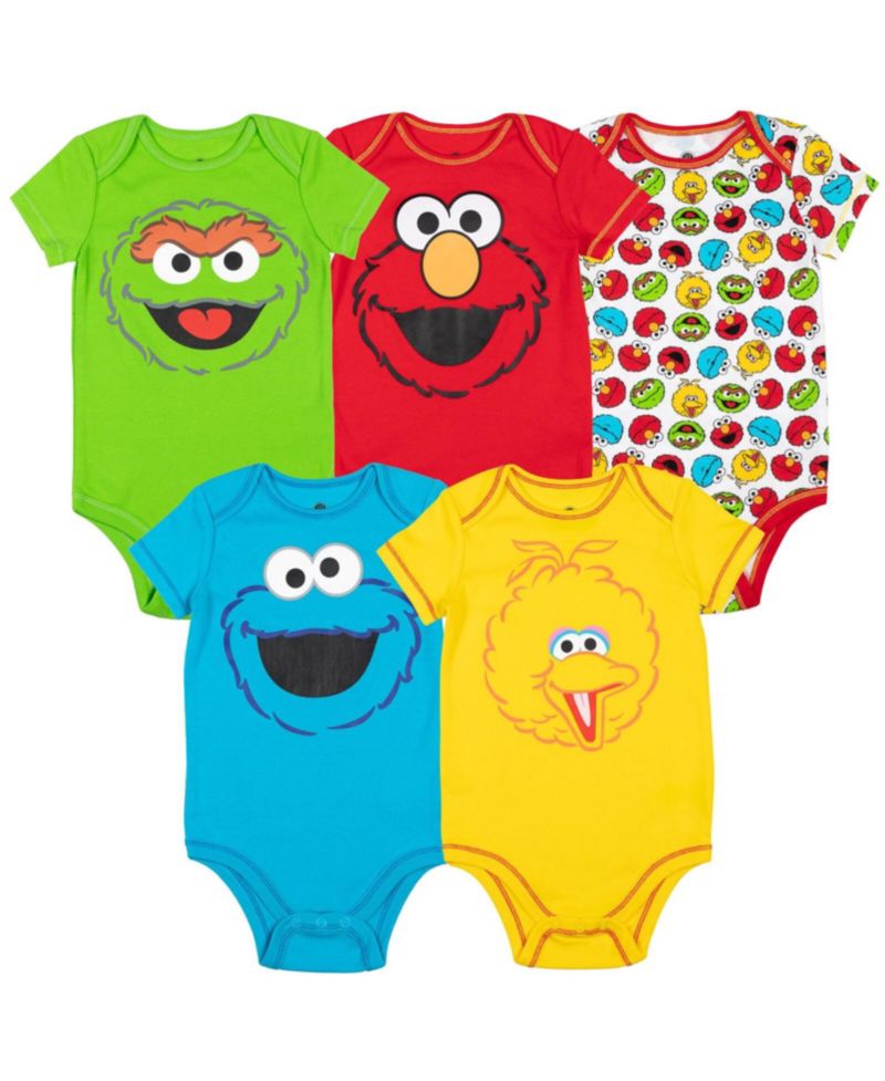 Baby Boys ( new born to 24 M ) One Piece Short Sleeve Bodysuits