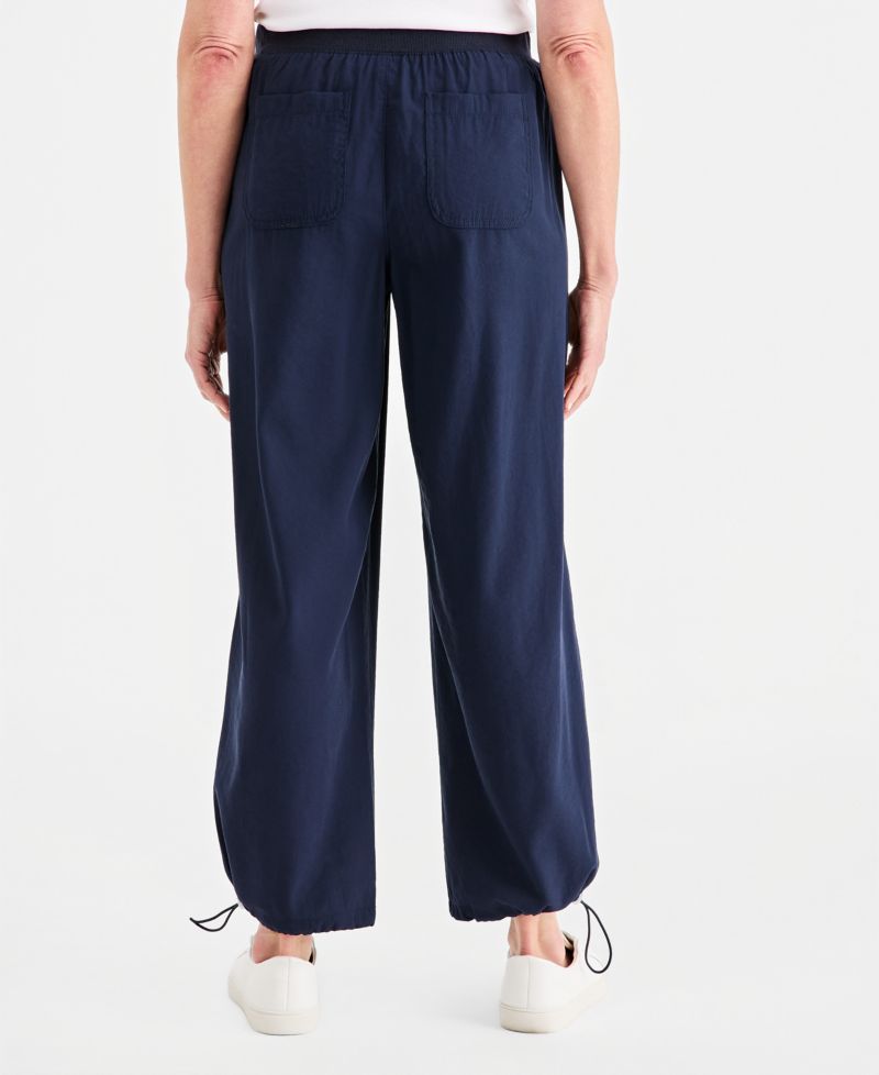 Women's Drapey Bungee Wide-Leg Pants