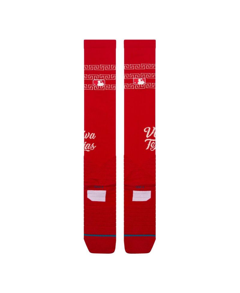 Men's and Women's Red Texas Rangers 2026 City Connect Over The Calf Socks