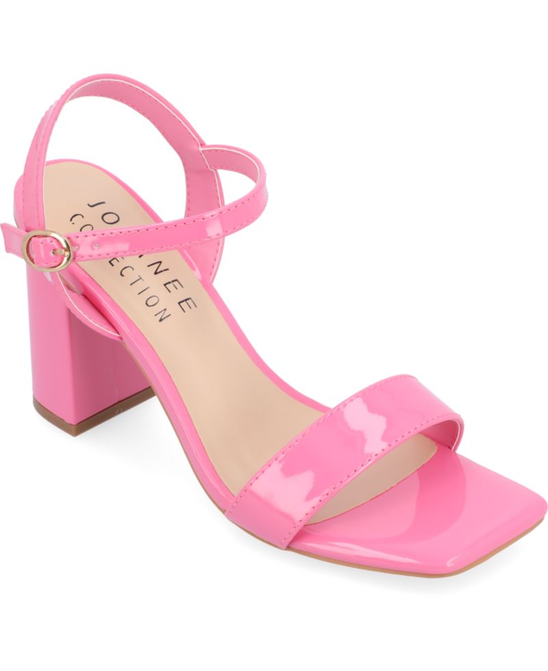 Women's Tivona Square Toe Block Heel Dress Sandals