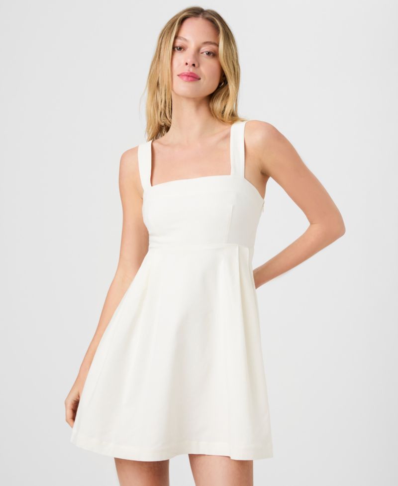 Women's Sleeveless Babydoll Mini Dress