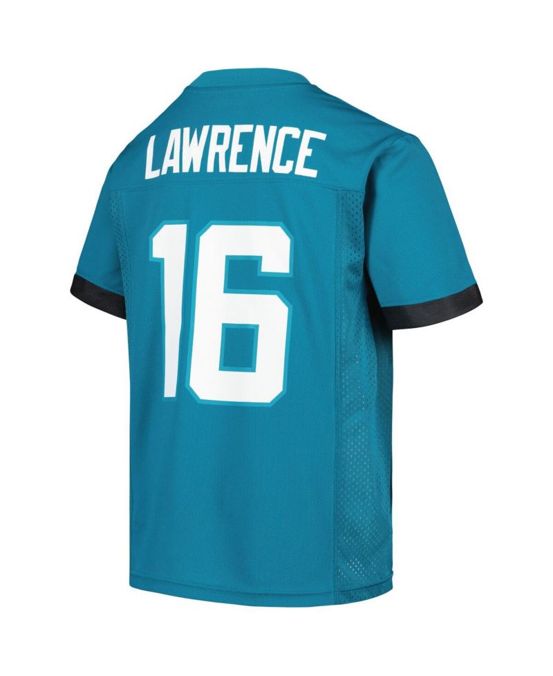 Big Boys Trevor Lawrence Teal Jacksonville Jaguars Replica Player Jersey