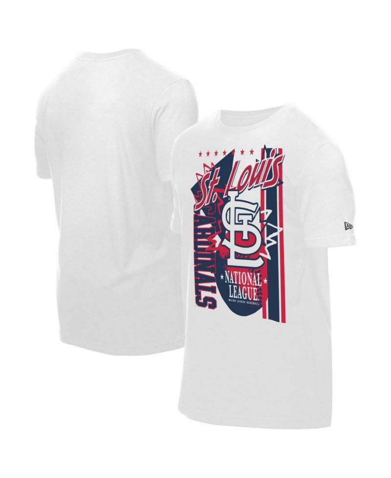 Men's White St. Louis Cardinals Big Graphic Domestic T-Shirt