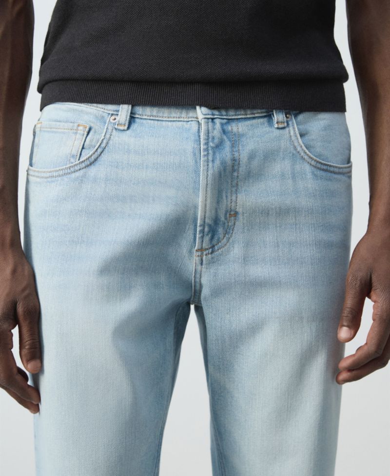 Men's Ben Cropped Tapered-Fit Jeans