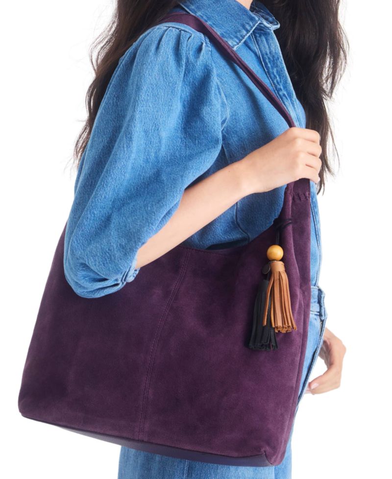 Huntley Leather Hobo Bag