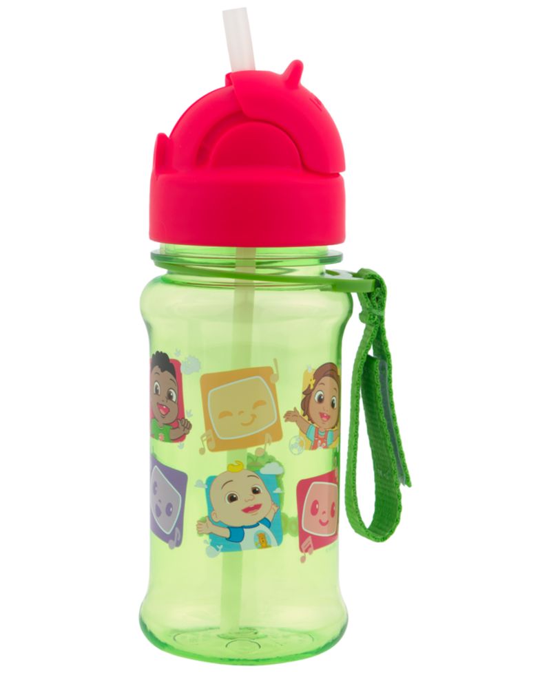 Baby Boys' and Baby Girls' CoComelon Tritan Renew Straw Bottle