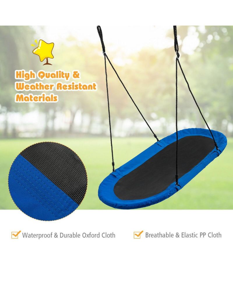 60 Inch Saucer Surf Outdoor Adjustable Swing