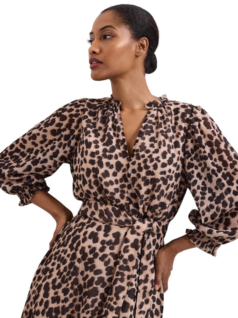 Women's Carra Leopard Midi Dress